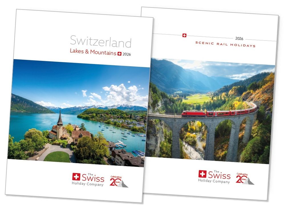 Our latest Swiss holiday brochures